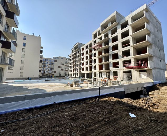 Priebeh aktuálnej výstavby BD C32