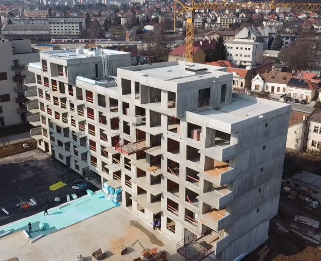 Priebeh aktuálnej výstavby BD C32