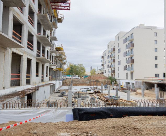 Priebeh aktuálnej výstavby BD C32