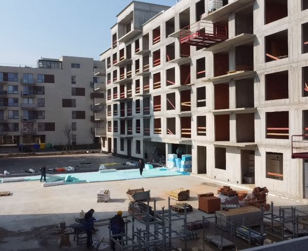 Priebeh aktuálnej výstavby BD C32